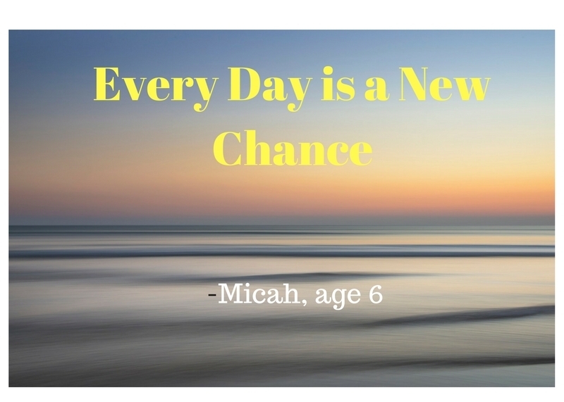 “Every Day is a New Chance”